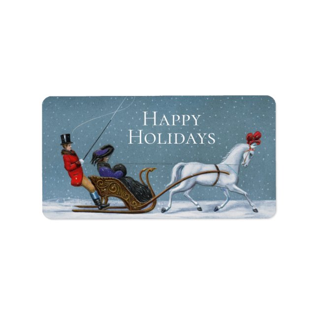 Winter Travelers Label (Front)