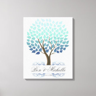 Winter Tree - 100 Signature Canvas Livre d'or