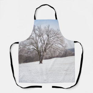 Winter Tree Apron