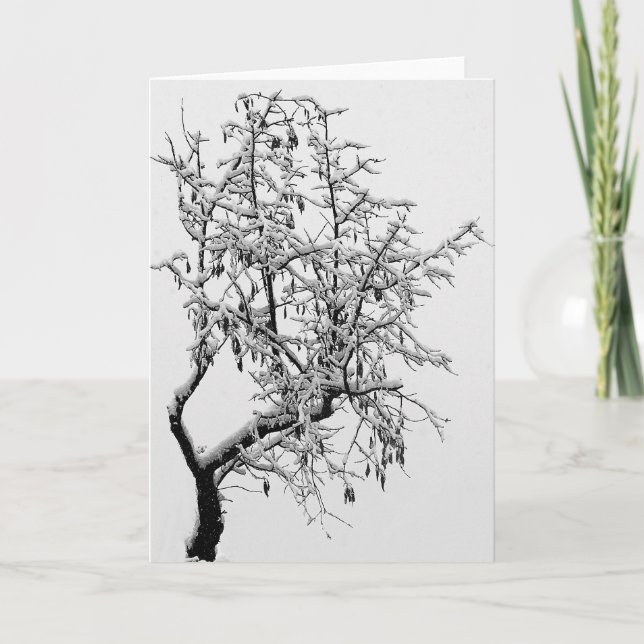Winter Tree Card (Front)