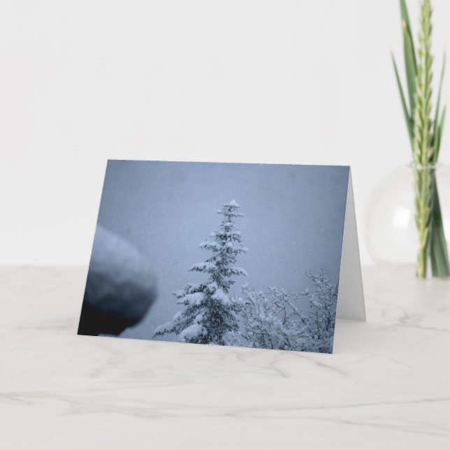 Winter Tree Card (Front)