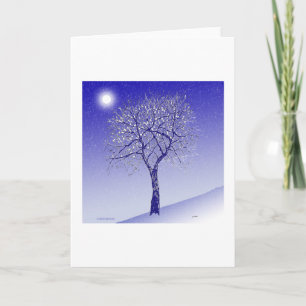 Winter Tree Holiday Card