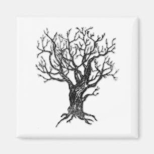 Winter Tree Magnet