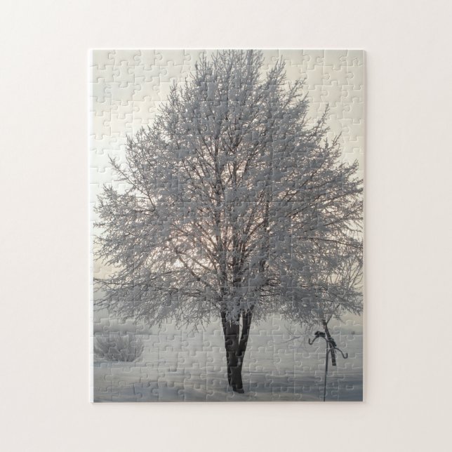 Winter Tree puzzle (Vertical)