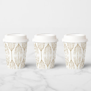Winter Trees 8oz. Paper Cups