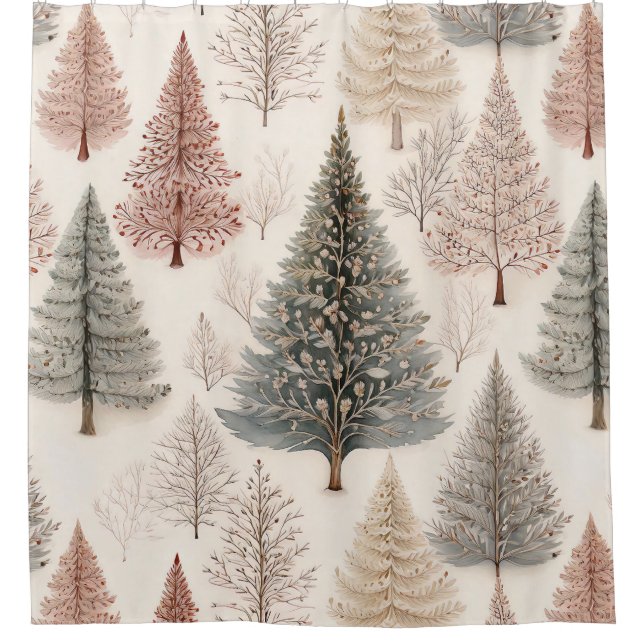 Winter Trees - Rustic Holiday Forest (2) (Front)