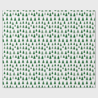 Winter Trees Wrapping Paper