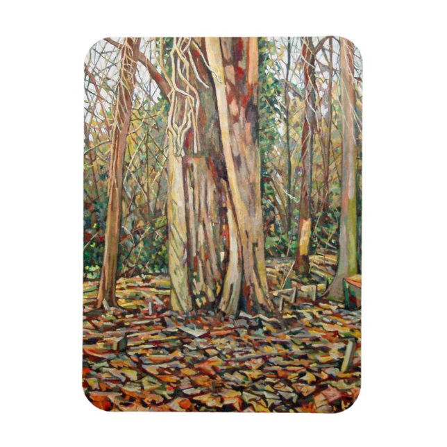 Winter Trunk 2010 Magnet (Vertical)