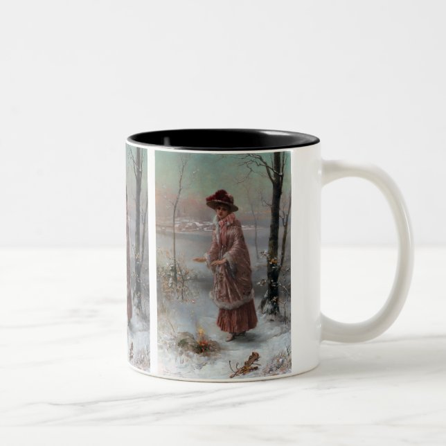 Winter Two-Tone Coffee Mug (Right)