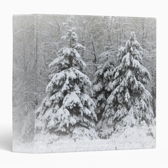 Winter Up North in Bear River Mn Binder (Front/Spine)