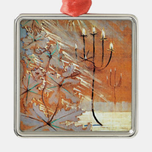 Winter (V) famous painting, Metal Ornament