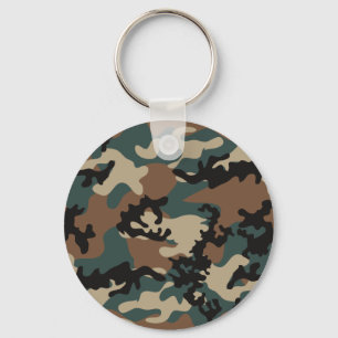 Winter Verdant Camo Keychain