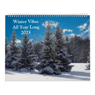 Winter Vibes Calendar