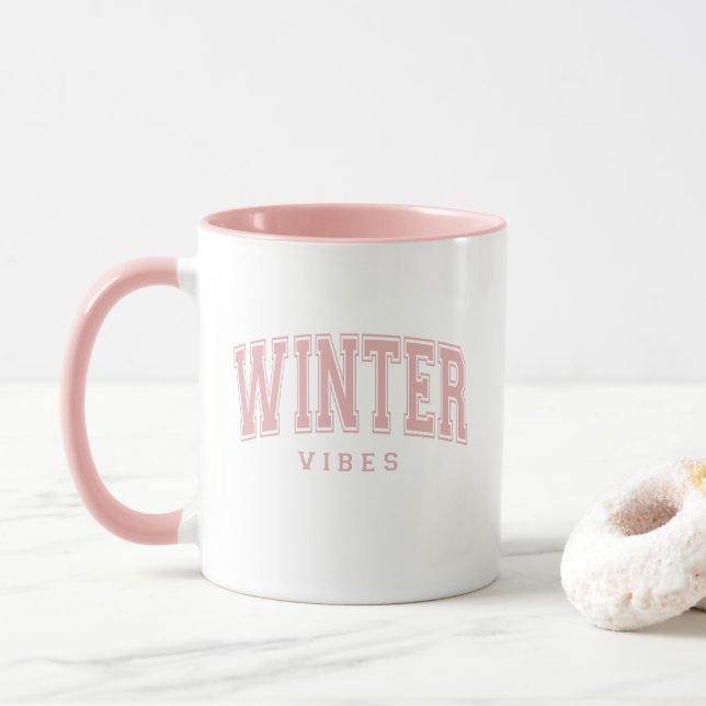 WINTER VIBES MUG (With Donut)