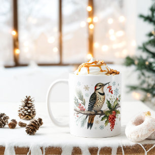 Winter Vibes Northern Flicker - Coffee Mug