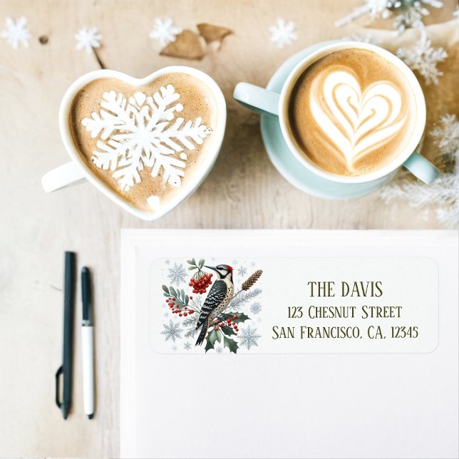 Winter Vibes Northern Flicker - Return address  (Creator Uploaded)