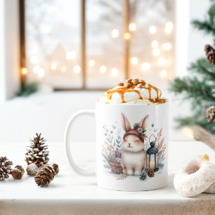 Winter Vibes Rabbit - Coffee Mug