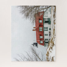 Winter View of Point Betsie - 520 piece
