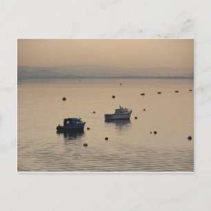Winter View of Poole Harbour Postcard
