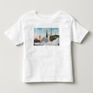 Winter View of Steadman Avenue Covered in Snow Toddler T-shirt