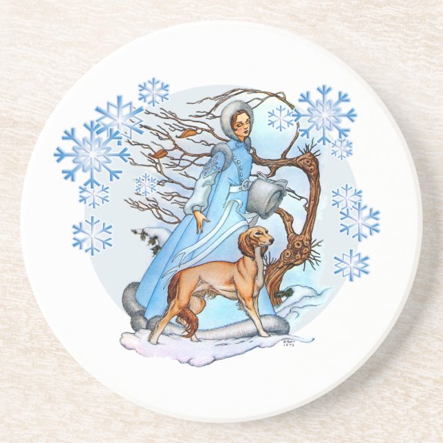 Winter Walk Coaster (Front)