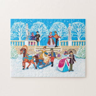 Winter walk jigsaw puzzle
