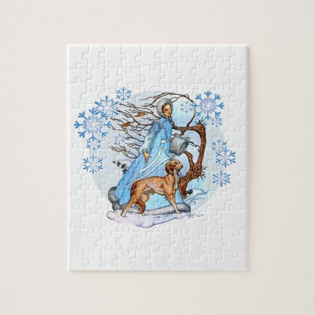 Winter Walk Jigsaw Puzzle (Vertical)