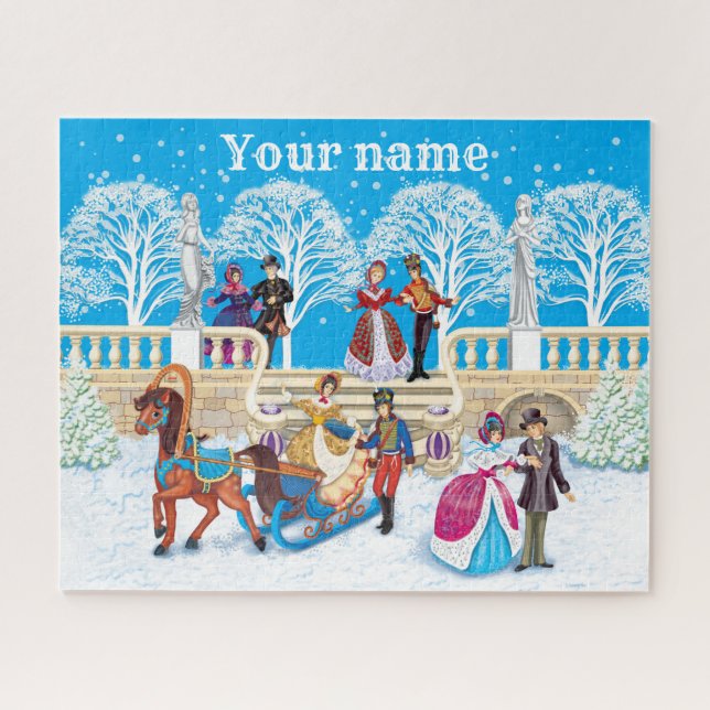  Winter walk  Jigsaw Puzzle (Horizontal)