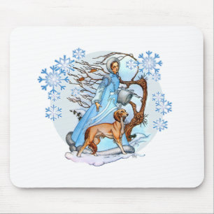 Winter Walk Mouse Pad