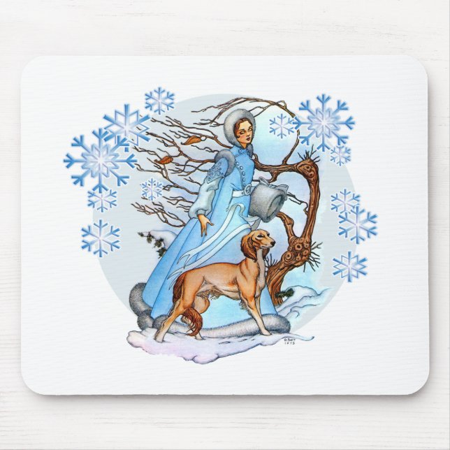 Winter Walk Mousepad (Front)