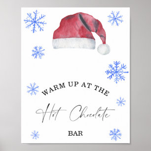 Winter Warm up at the Hot Chocolate bar Poster