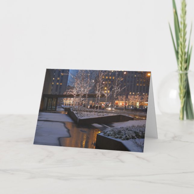 Winter Warmth Holiday Card (Front)