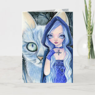 Winter  Watcher - blank card