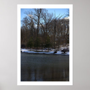 Winter Waterscape Poster