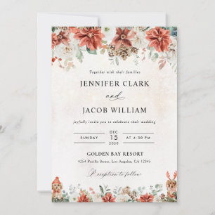 Winter Wedding Invitation