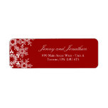 Winter Wedding RSVP Address Labels<br><div class="desc">Created by Colourful Designs Inc. Copyright 2010. All text can be modified. Need a custom design? Have another colour in mind? Need Help? Want me to customize something for you? Contact me at colourful_designs_inc@hotmail.com. I will respond within 24 Hours, unless it is the weekend or a statutory holiday. You can...</div>