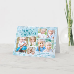 Winter Whimsy Collage Holiday Photo Cards