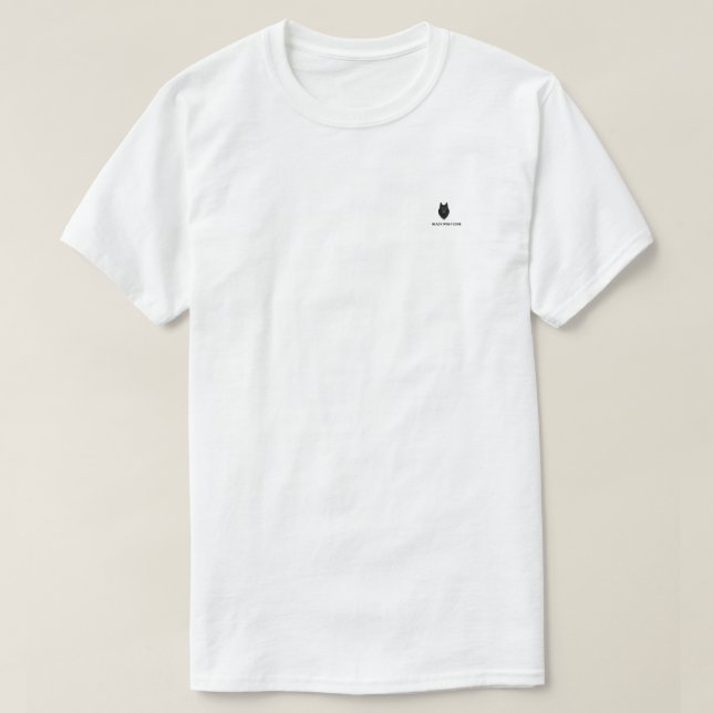 Winter Whisper Arctic Fox Graphic T-Shirt (Design Front)