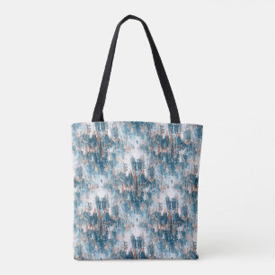 Winter wildflowers.... tote bag