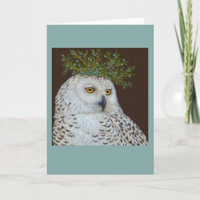 Winter Wisdom card (Front)