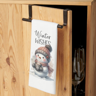 Winter Wishes Kitchen Towel