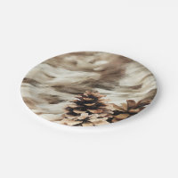 Winter Wishes Warm Rustic Holiday Pinecones