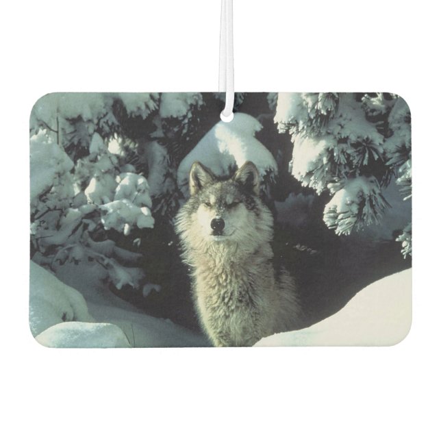 Winter Wolf Air Freshener (Front)