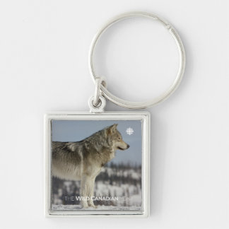 Winter - Wolf Keychain