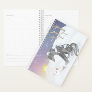 Winter Wolf Planner