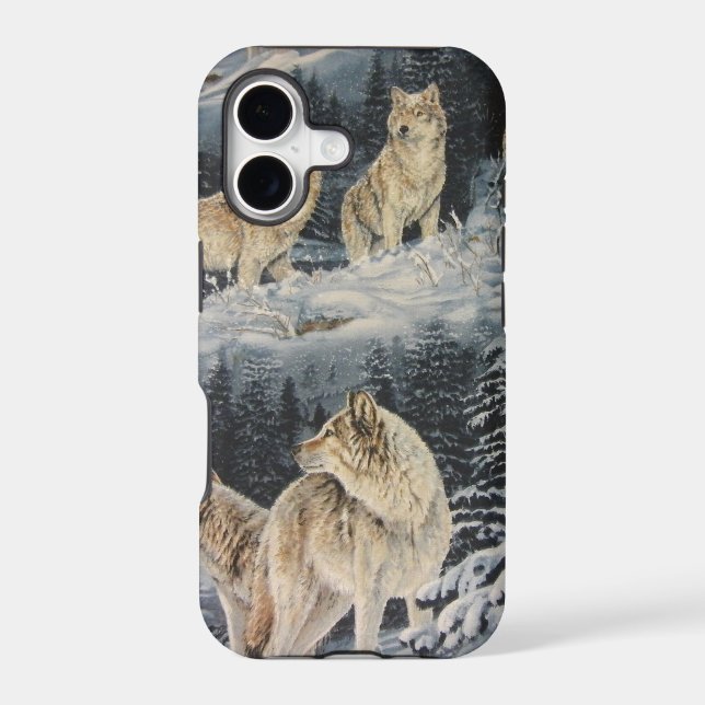 Winter Wolves (Back)