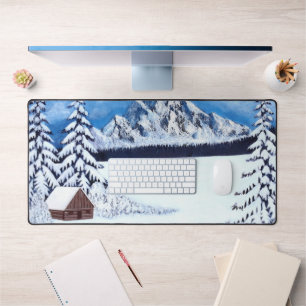 Winter Wonder Desk Mat