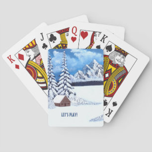 Winter Wonder Playing Cards