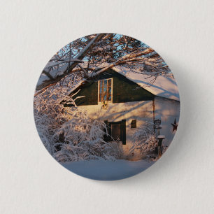 Winter Wonderland 2 Inch Round Button