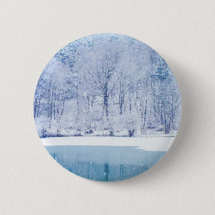 Winter Wonderland 2 Inch Round Button